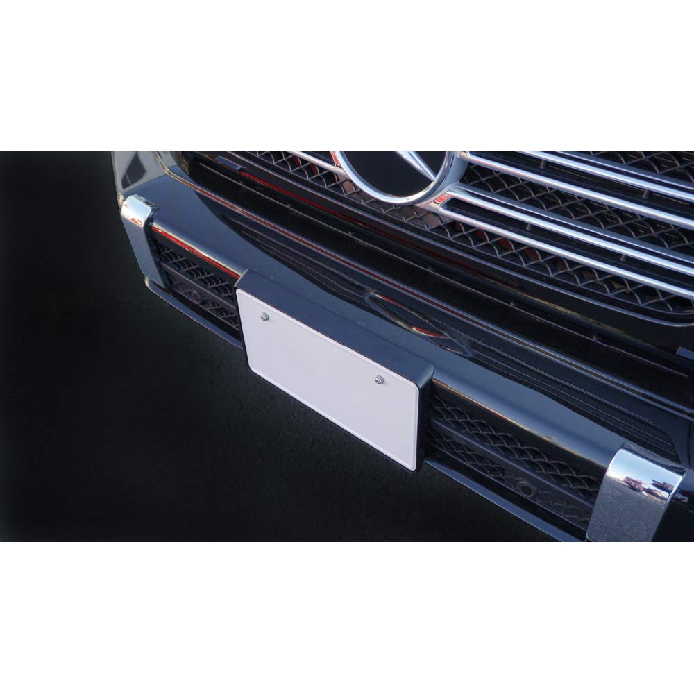 AZUTO License Plate Base for New (Black) Mercedes-Benz G-Class (W463A) G550/G350d (MHG018)