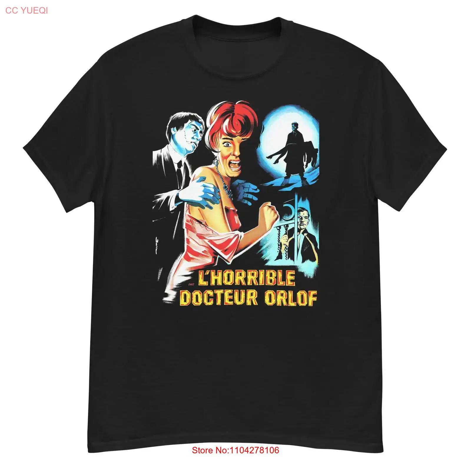 

The Awful Dr Orloff cult horror film fan art t shirt vintage Washed designer clothes Top For Everyday Wear graphic Unisex 5XL різнокольоровий