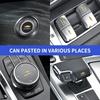 Car Interior Steering Wheel Dashboard Central Stickers Badge For Chevrolet Cruze Aveo Captiva Lacetti Epica Lova Impala Equinox
