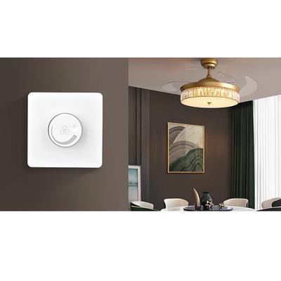 Adjustment Ceiling Fan Speed Control Switch Wall Button Dimmer Switch 220V 10A