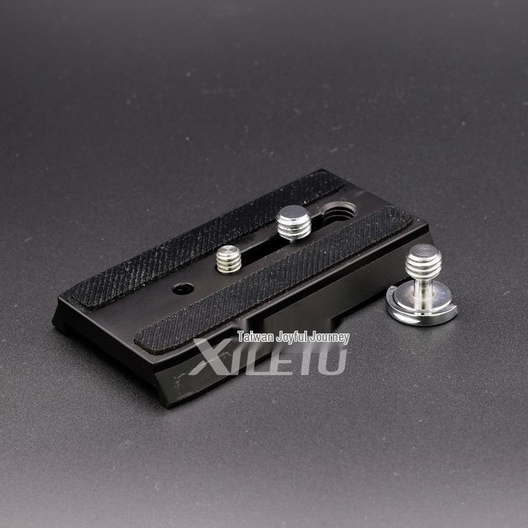 

Stainless Steel Quick Release Camera Tripod Plate with 3 Screws and Belt Mount