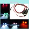 Bec Far cu LED Ochi de Înger și Demon cu 2 LED-uri Premium Pentru Mașină RC Crawler 1/10