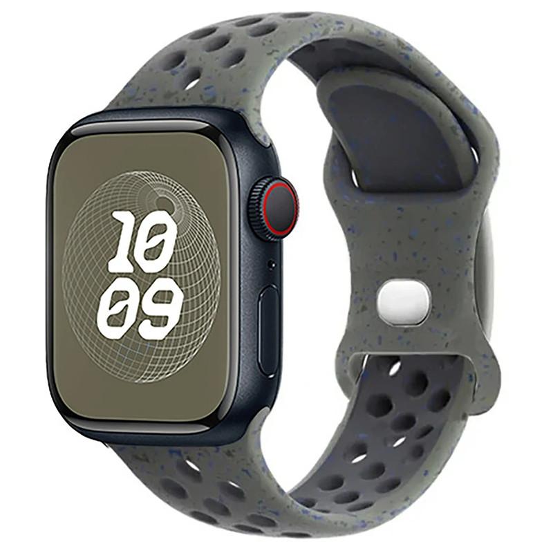 Sport Strap Colored Particles Rubber Band for Apple Watch 49mm 46mm 45mm 44mm 42mm 41mm 40mm  for IWatch 11 10 9 8 7 6 5 4 3 SE