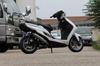 Yamaha SR Exhaust System 5th Short Titanium Solid Exhaust Sport Type Motorcycle Parts Full Exhaust Custom Parts Replacement Aftermarket Part Deep Bass
