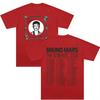 Bruno Mars A Turnê Romântica 2026 Camisetas com Estampa Frente e Verso Masculinas Femininas Hip Hop Punk Música Pop Camiseta de Alta Qualidade Camisas Confortáveis