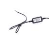 Black DC 12V Motorcycle Smartphone GPS Dual USB Charger Power Adapter Waterproof