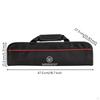 Chef tool Roll Bag Oxford Textile Zippered Padded Kitchen Accessory for Chefs Red
