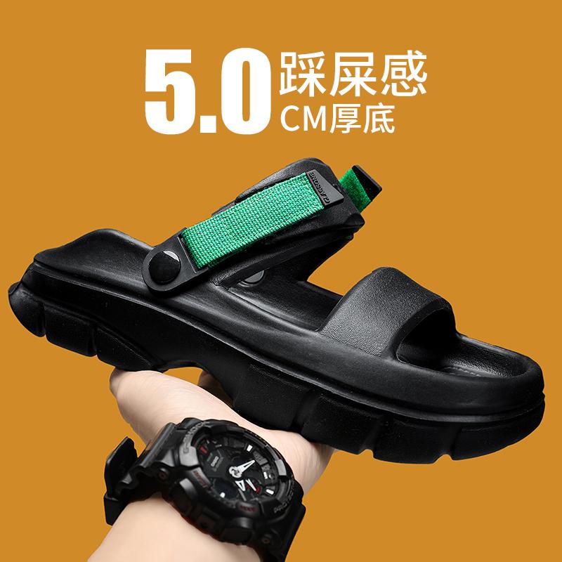 Summer New Anti-collision Slippers Men's Fashion All-match Casual Slippers Comfortable Soft Indoor and Outdoor Sports Sandals