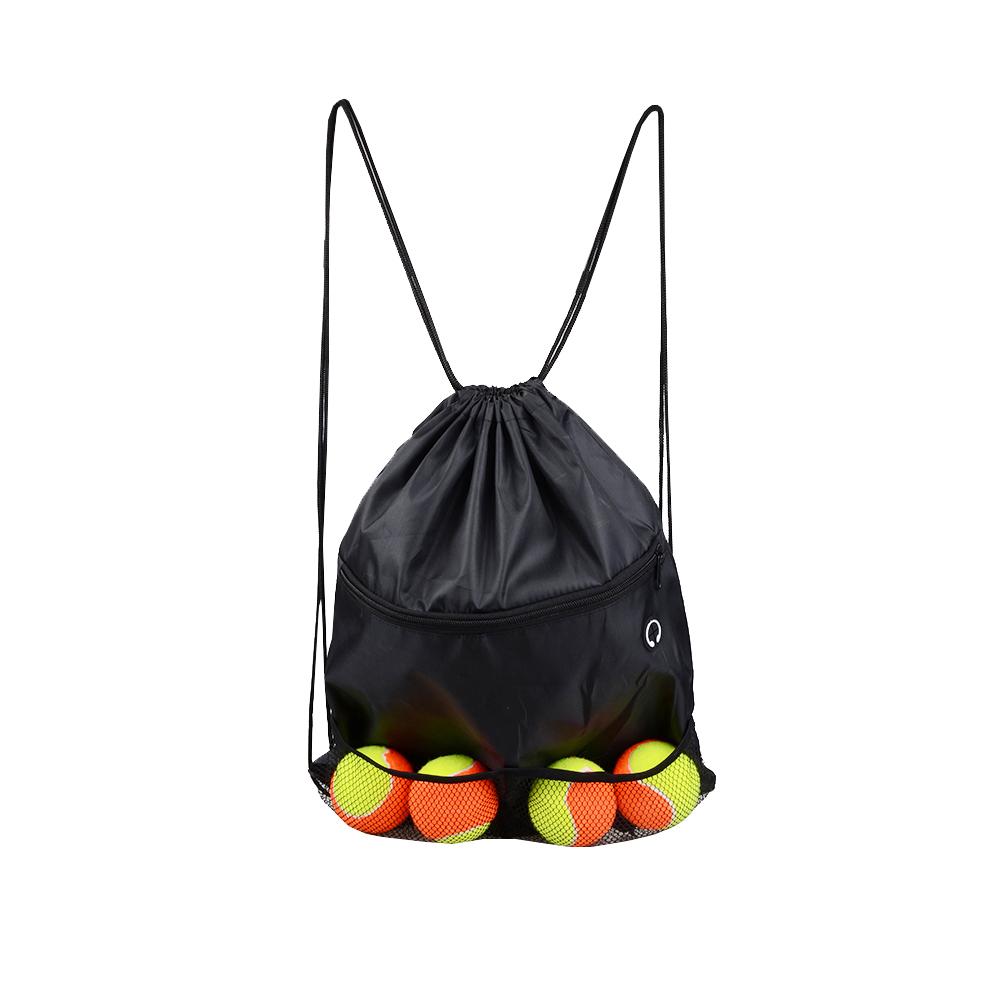 

Эластичные резиновые оранжево-желтые мячи для пляжного тенниса с сумкой, портативный спортивный рюкзак большой емкости, набор для тренировок, соревнований