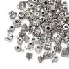 

20g Flower Silver Plated Loose Tube Bead Spacer Beads For Jewelry Making Tube Charms DIY Bracelet Necklace Acces… More 20g/bag