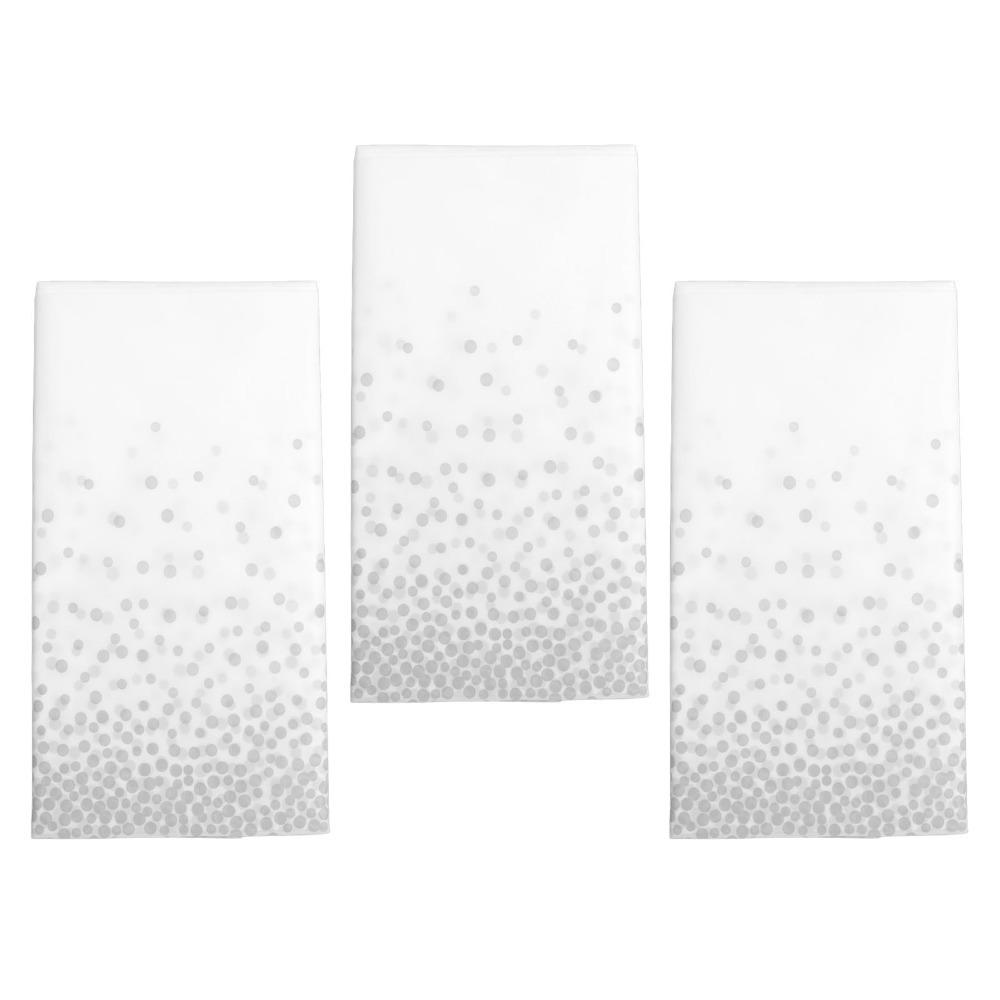 3pcs Waterproof Plastic Table Cover Dot Rectangular Tablecloth Disposable Tablecloth For Picnics