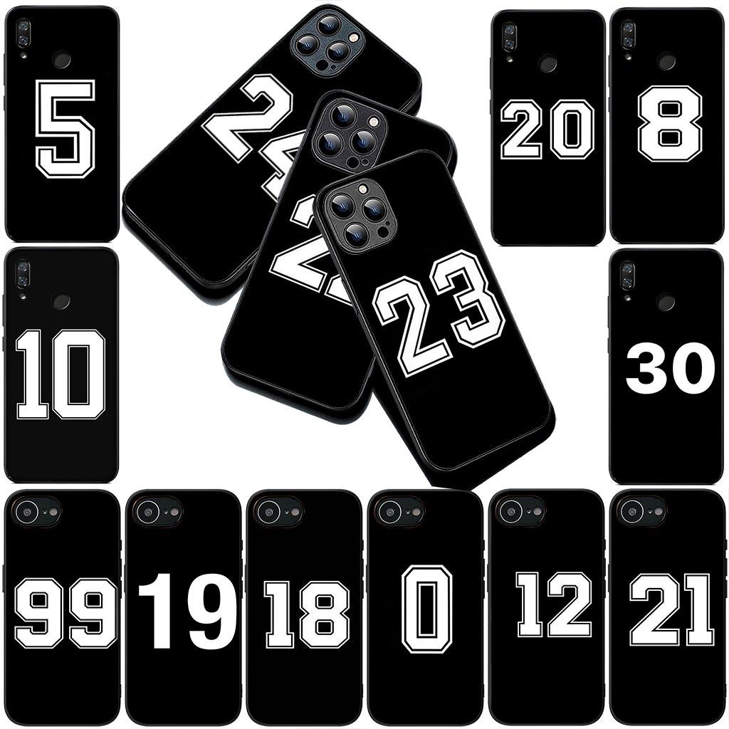 Lucky Number Football Basketball No 23 24 7 5 Cover for Samsung Galaxy S25 S24 S23 FE Ultra Plus S7 Edge S25+ S23+ A56 5G Case