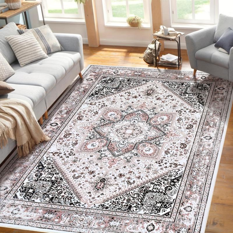 Retro Persische Ethnische Teppiche Türkische Teppiche für Wohnzimmer Bettseite Schlafzimmer Vintage Bodenmatten Eingang Fußmatte Teppich Großer Teppich