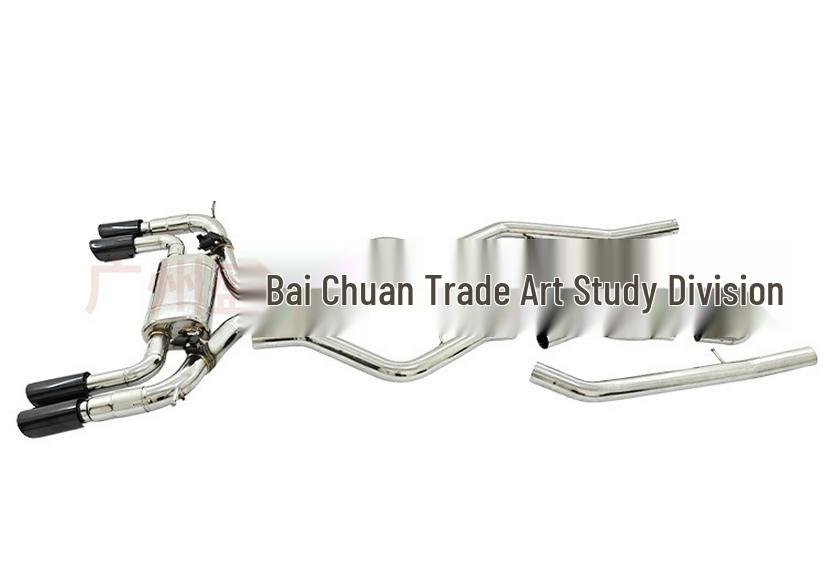 Stainless Steel Remote Control Valve Muffler Exhaust for BMW X5M/X6M E70/E71 4.4T