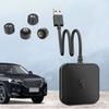 USB TPMS Tire Pressure Monitoring System with 4 External Sensors 0-116PSI Wireless Transmission TPMS for Android Car DVD