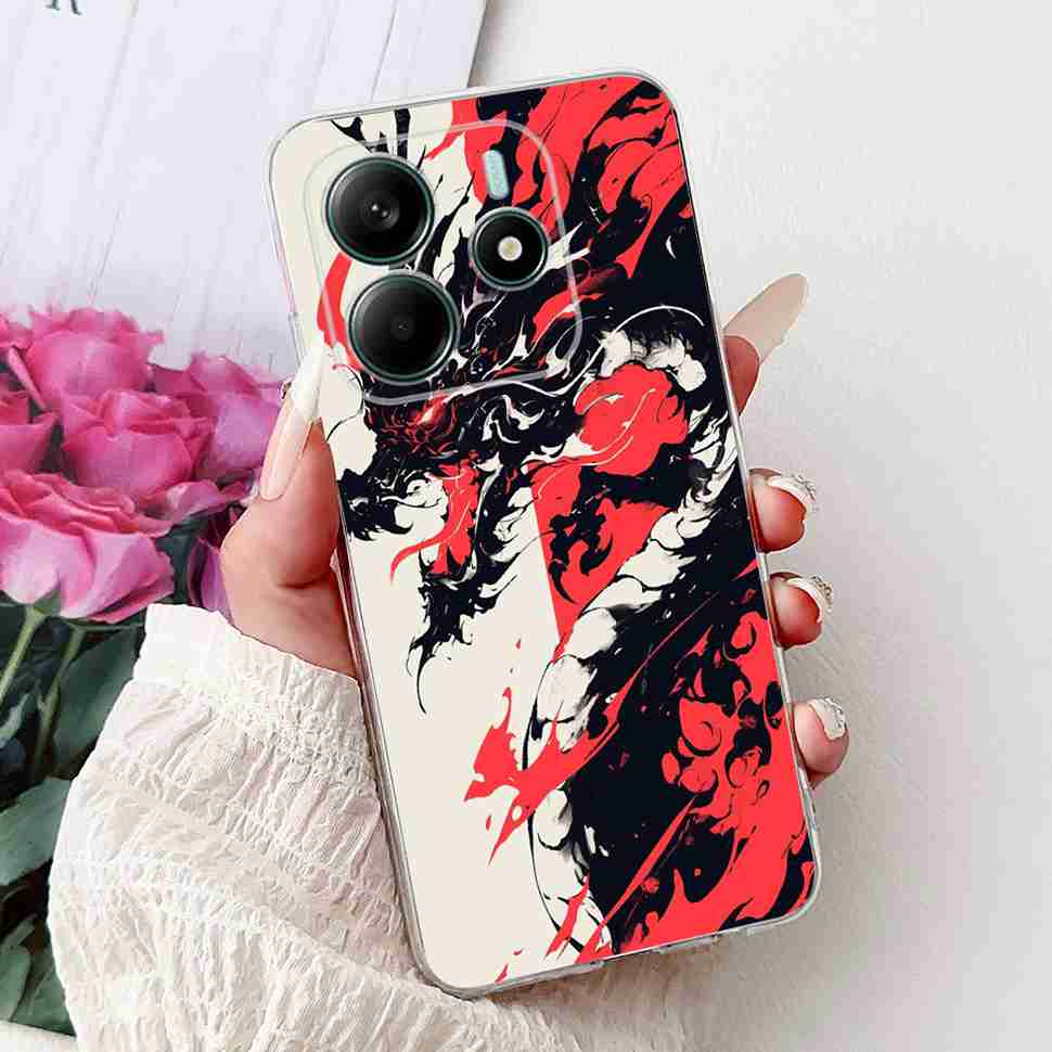 For Xiaomi Redmi Note 14 5G Case New Design Flowers Soft Silicone TPU Cover For Redmi Note 14Pro note14 Pro 5G 6.67" Bumper Bags