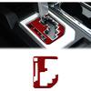 SUNJIKA Compatible with Center Console Carbon Fiber Gear Shifter Box Panel Sticker Car Truck Interior Accessories for Toyota Tundra 2014 2015 2016