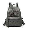 Rivet PU Backpack Women Travel Backpack