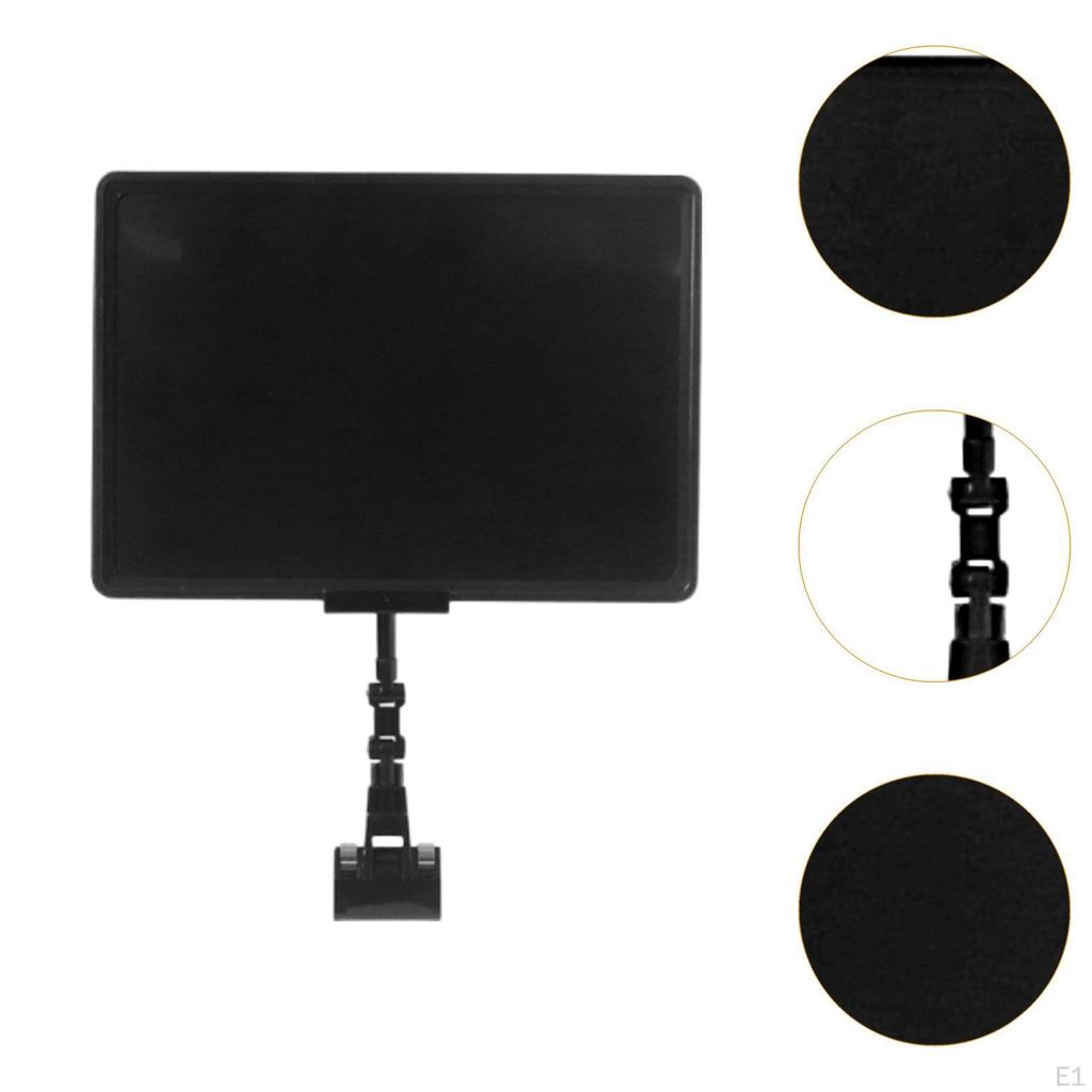 Price Tags and Sign Clip Merchandise Holder Durability Professional Promotional Stand