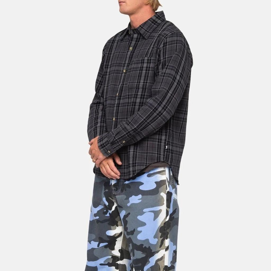 Stussy FW23 STONES PLAID SHIRT Unisex 1110303