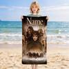 Personalized Name Middleearth Printed Beach Towel,a Quick-drying, Absorbent Mat Suitable for the Beach, Pool, Gym, and Travel Fans Gift 18