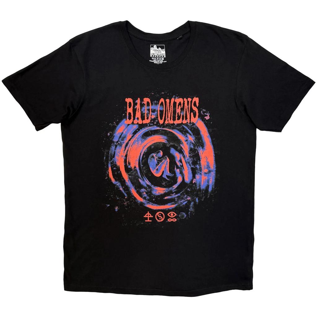 Bad Omens T-Shirt: The Drain (Black) OFFICIAL NEW