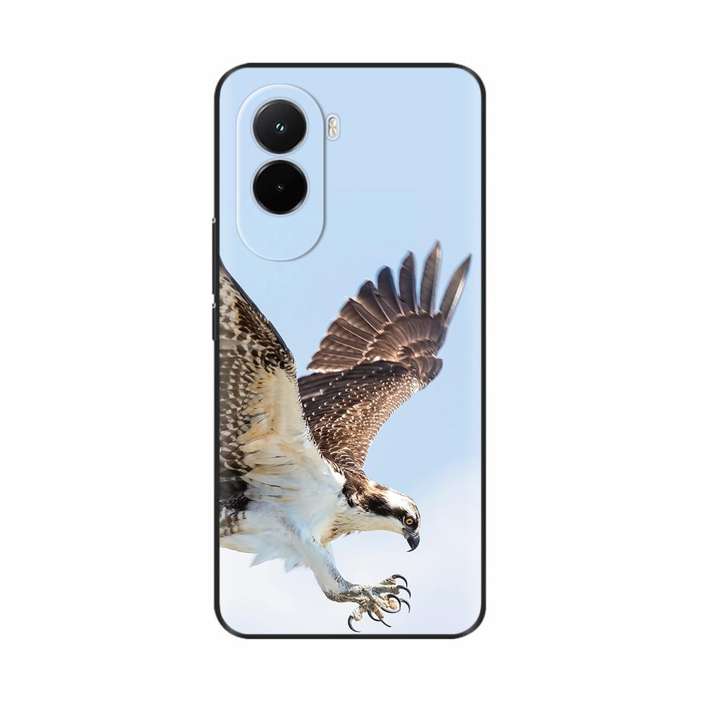 For Xiaomi Poco M7 4G Case PocoM7 Coque Black Silicone TPU Soft Back Cover For Poco M7 4G Phone Case Cover Shockproof Shell Para