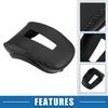 Gear Shifting Knob Cover Automatic Transmission Lever Trim for Mitsubishi Outlander PHEV GN0W GN Series 2022-2023 Faux Leather Black