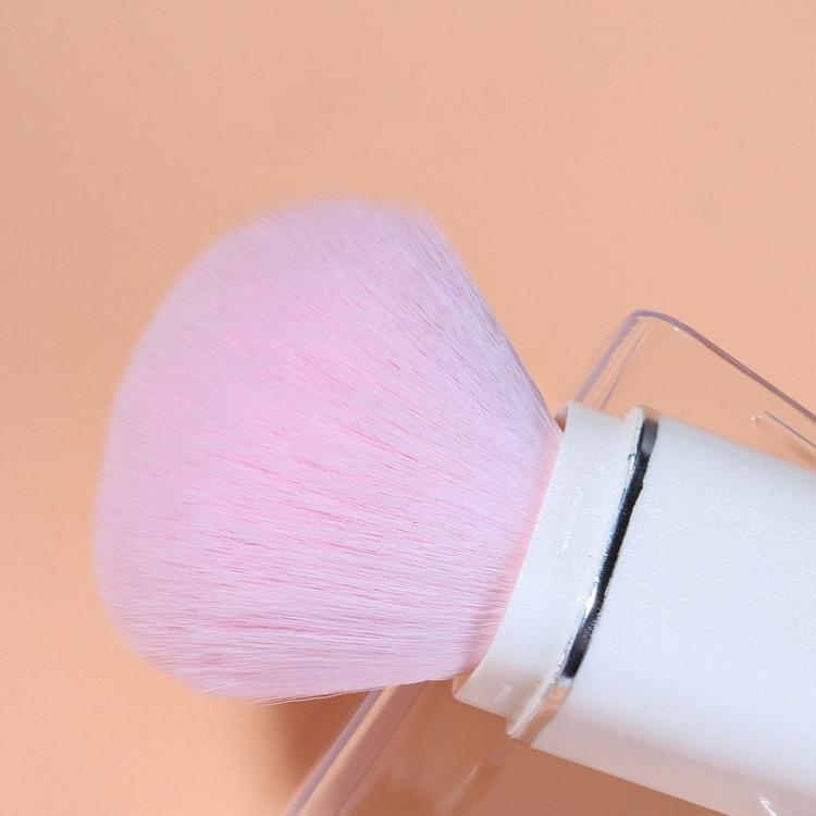 8-in-1 Square Makeup Brush Mini Portable Retractable Blush Brush Eye Shadow Brush Novice Makeup Set
