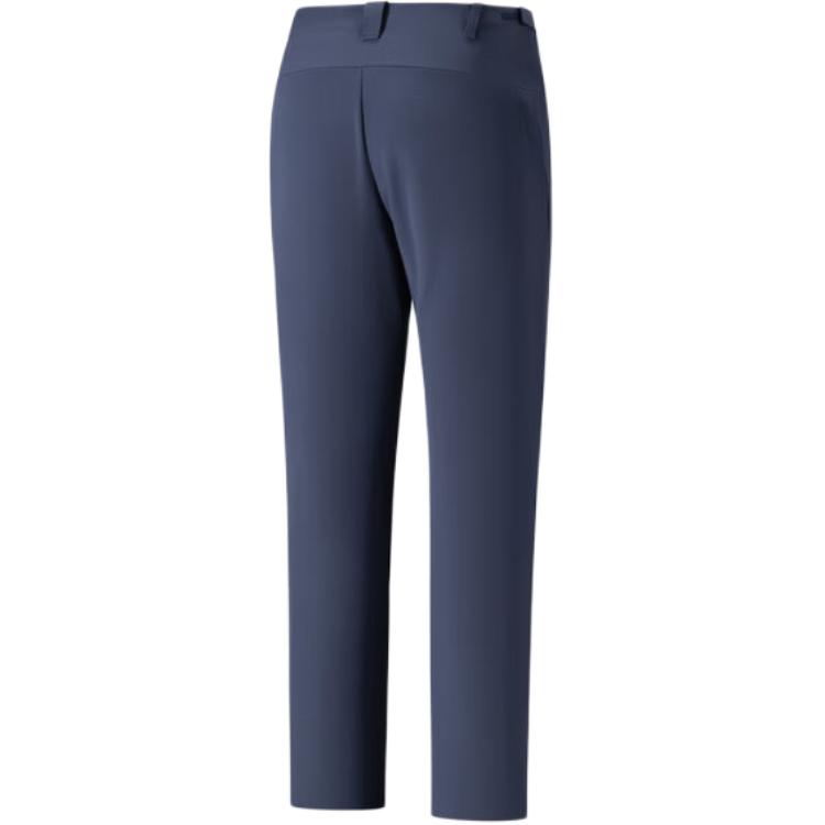 Anta Champion All-Weather Series Fleece-Lined Solid Color Zipper Knit Sports Pants Men bottoms 152710522-1
