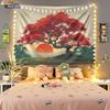 1pc Space Planet Astronaut Printed Tapestry Living Room Wall Art Decoration Background Cloth Machine Washable Space Pendant
