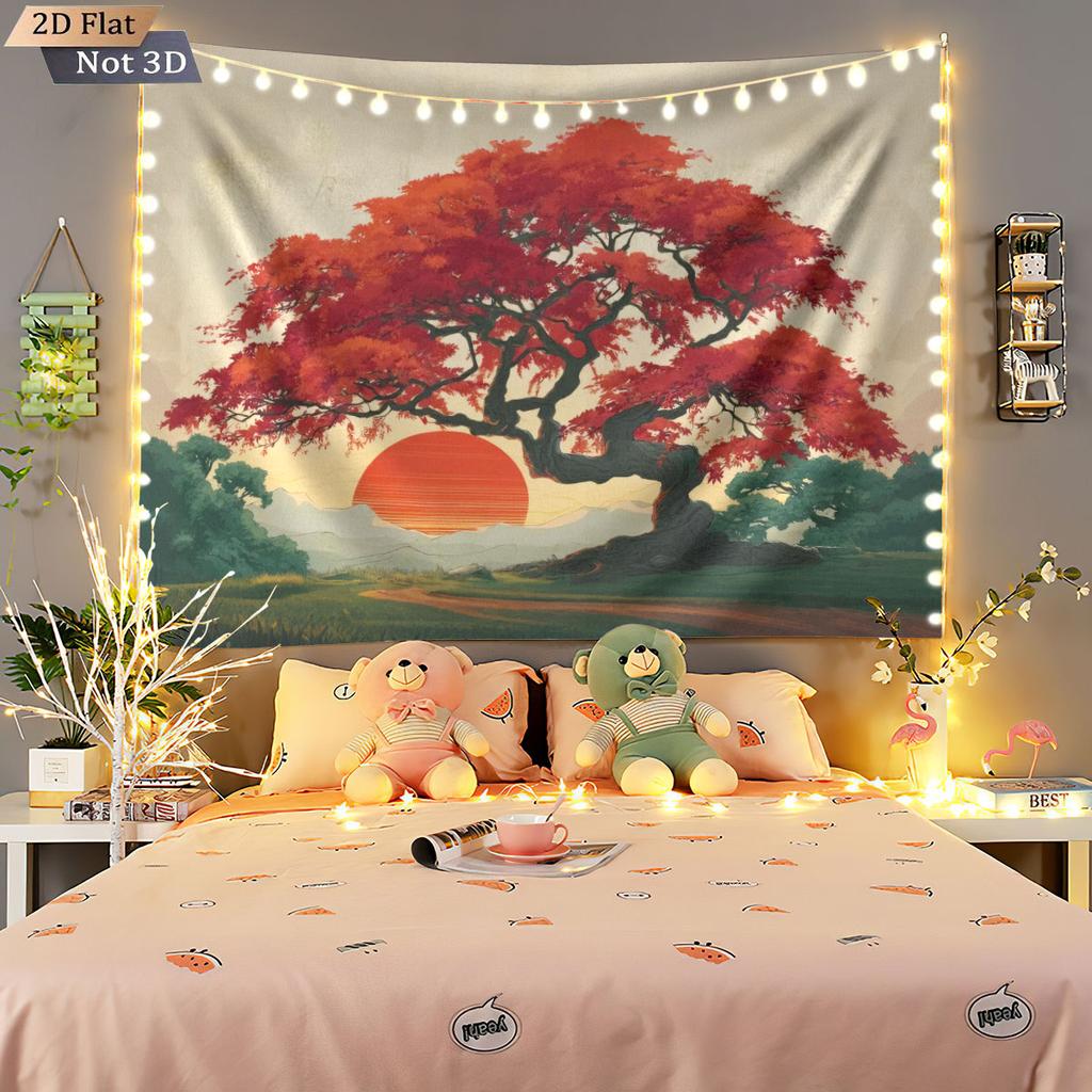 1pc Space Planet Astronaut Printed Tapestry Living Room Wall Art Decoration Background Cloth Machine Washable Space Pendant