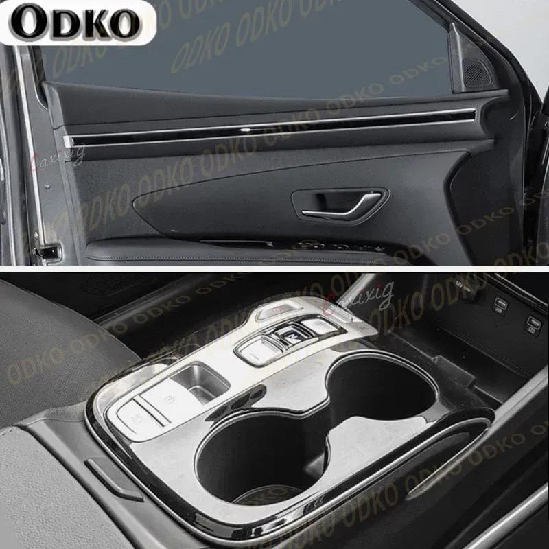 Car Center Console TPU Protection Anti-Scratch Film Interior Modification Sticker Accessories For Hyundai Tucson   Nx4
