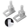 Toilet Hinge Screws Plastic Rectangle Toilet Lid Hinge Screw