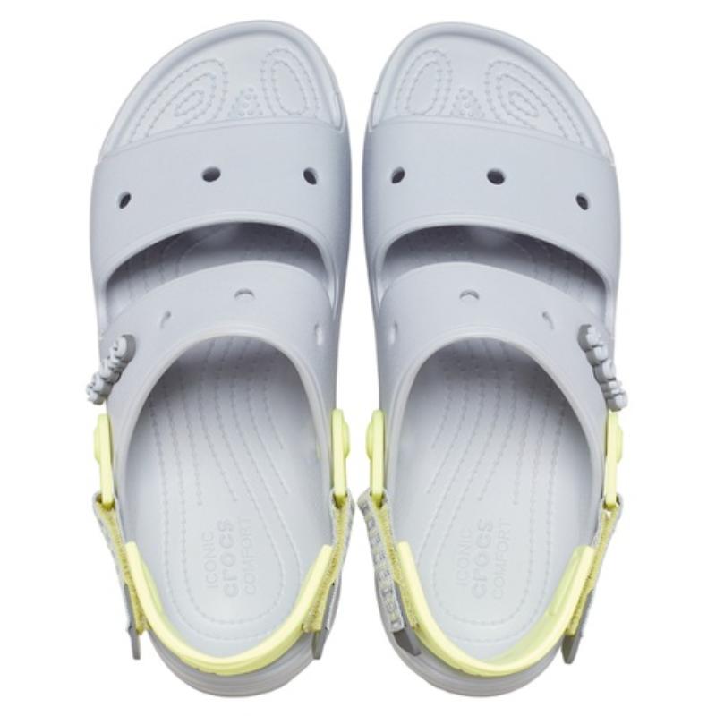 Crocs All-Terrain Sandal Lightweight and Comfortable Sports Sandals Digital Grey Men's