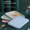 Nordic Style Rectangular Plastic Serving Tray