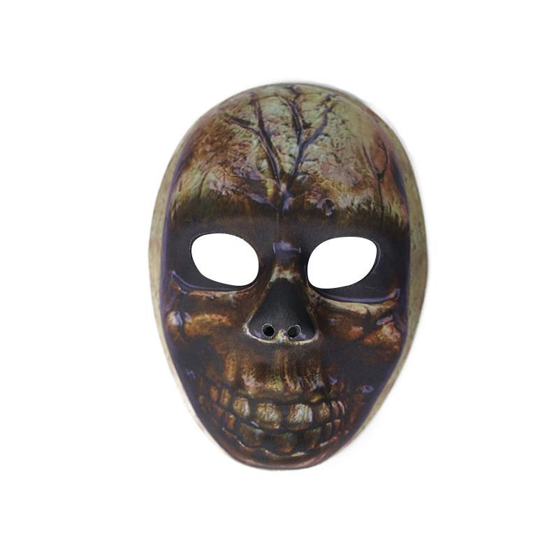 Halloween Face Mask With Classic Female And Male Skull Styles For Party And Stage Performances