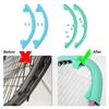 Badminton Racquet Curved Protection Sleeve Beginner Racket Head Protector Front Frame Head Case Edge Protective Cover