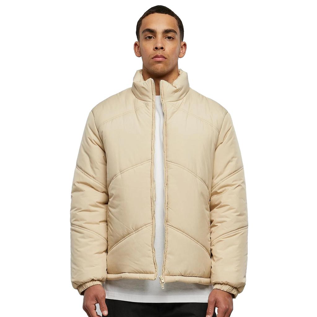 Urban Classics Mens Arrow Stitched Puffer Jacket