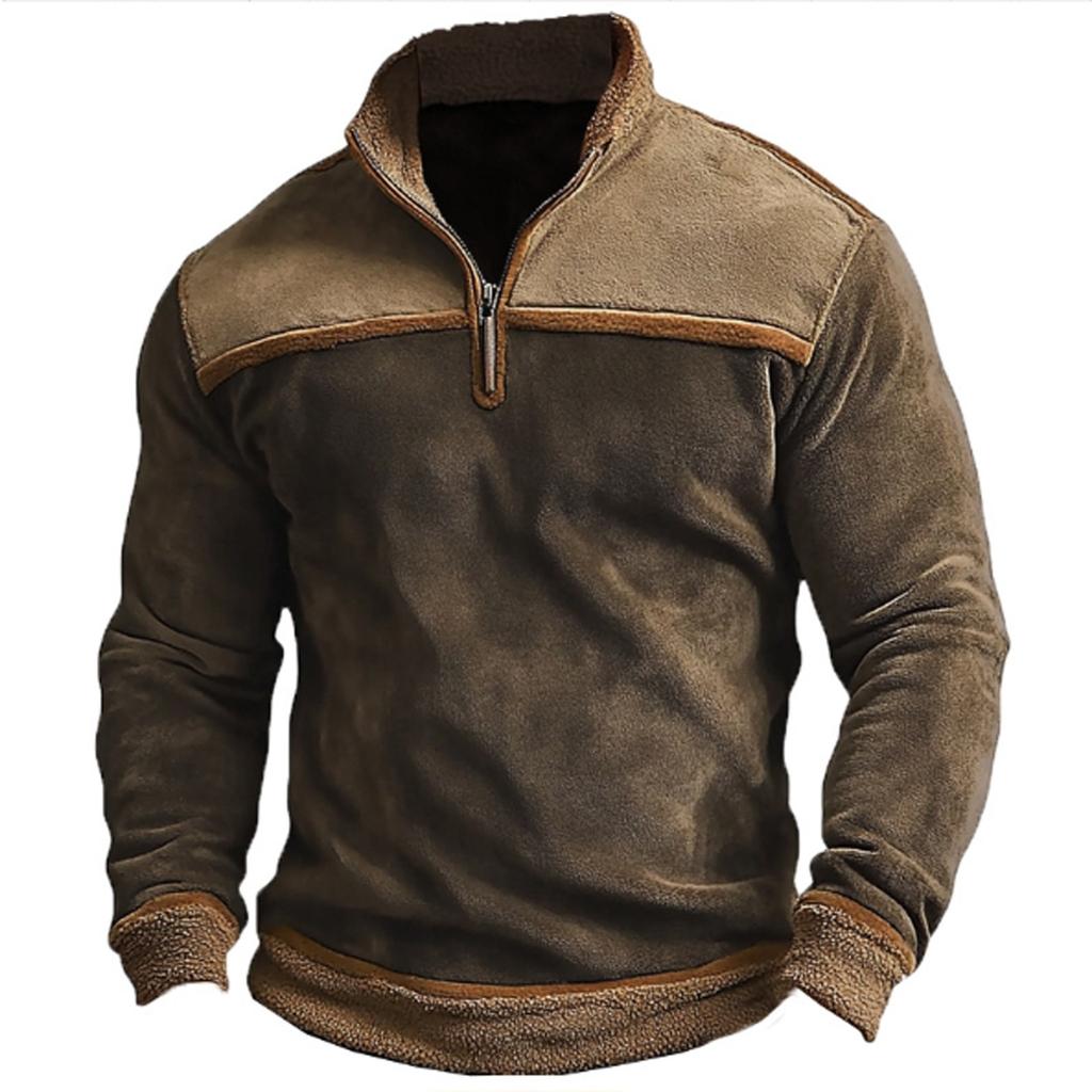 Sweatshirts For Men Long Sleeve  Casual Pullover Warm Winter
