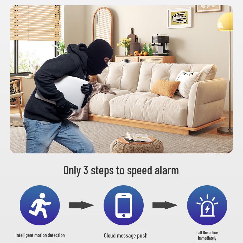 360-Degree HD Night Vision WiFi Security Camera