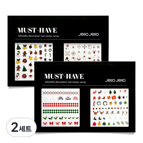 

Набор гелевых наклеек для ногтей Jello Jello, 2 шт., JNC-19, 2 комплекта