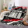 Ronaldos Legacy Football Blankets Flannel Printed Breathable Warm Throw Blanket for Home Office Bedspreads 0708a36