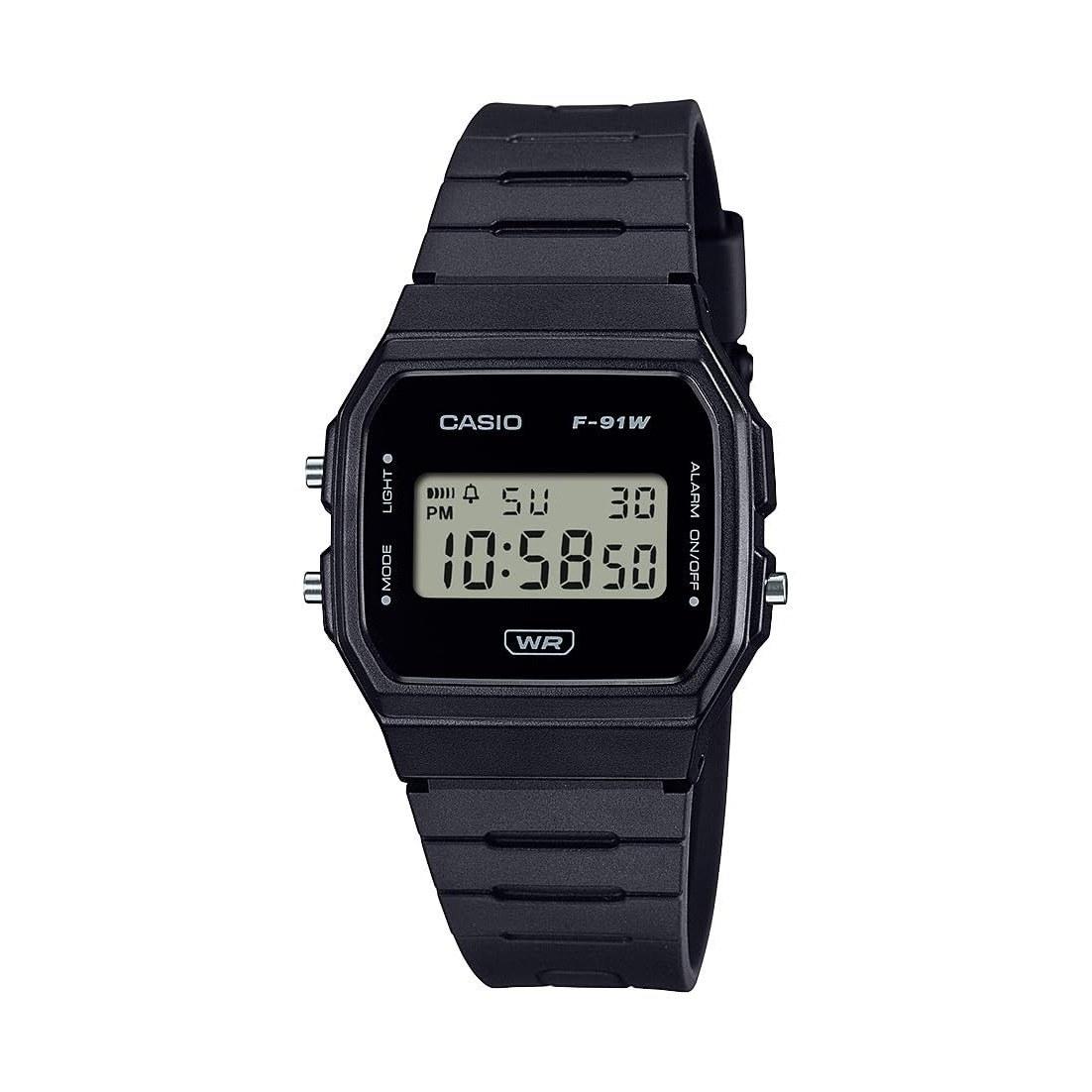 Casio F91W Series Digital Watch Water