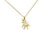 Street Auction Of The Same Diamond-Encrusted Unicorn Necklace Trendy Simple Women'S Collarbone Chain