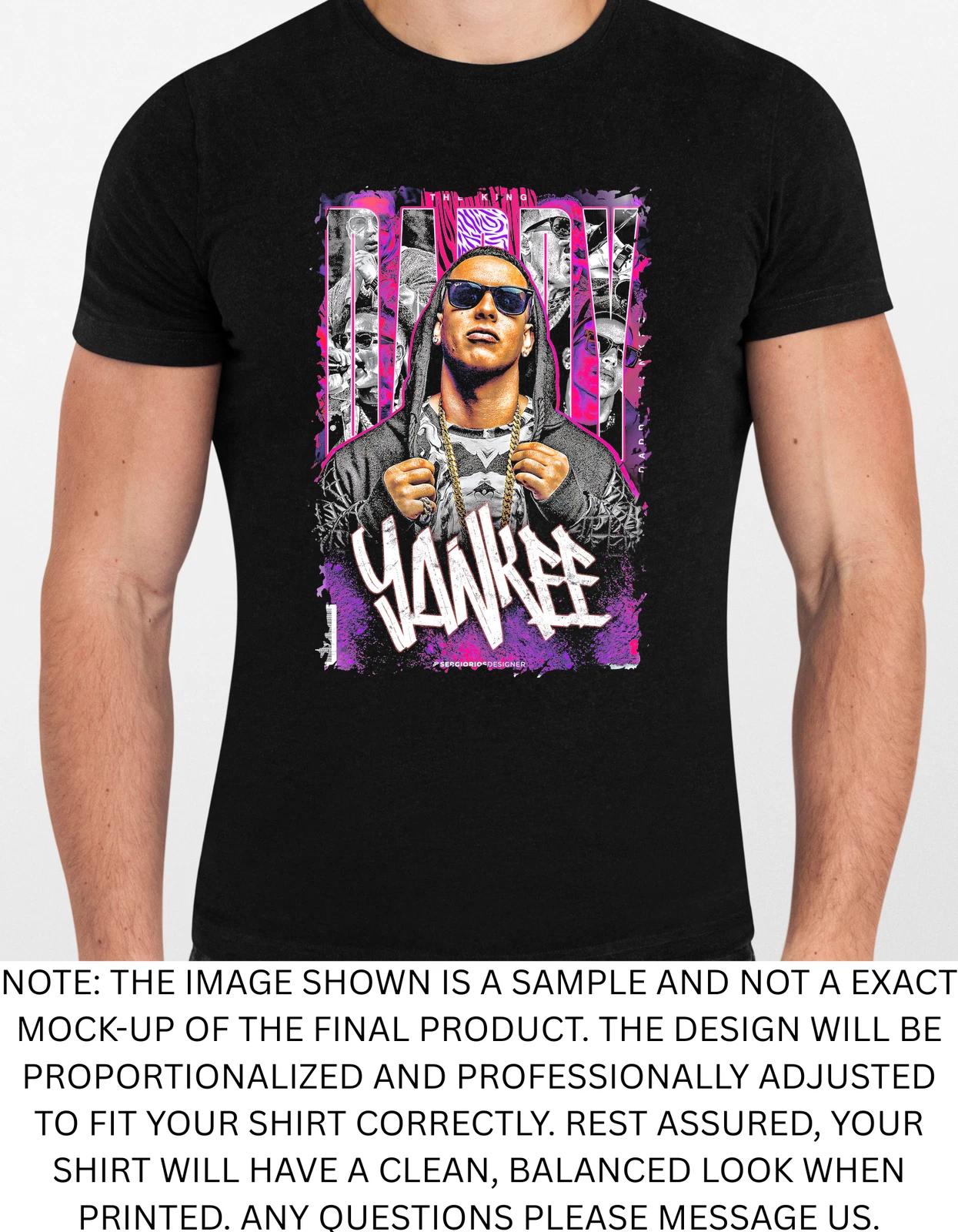 Men s and Women s T-shirts Daddy Yankee 3 Graphic XXXL
