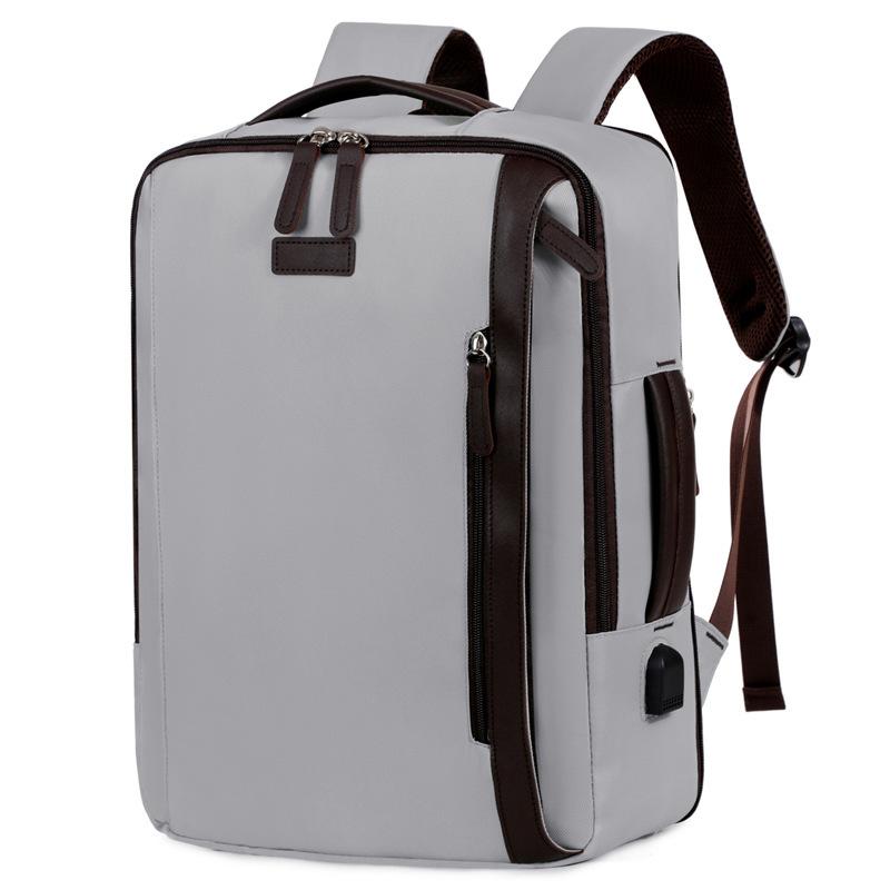 Schoolbag New Fashion Casual Backpack Men's and Women's Laptop Bag Business Travel Backpack School Bag