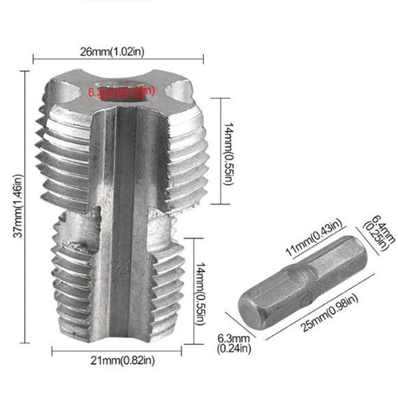 

4/6/1-дюймовые точки PPR водопроводная труба внутренняя резьба открывалка коническая трубная резьба водопроводная труба открывалка для ПВХ пластиковых труб B