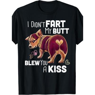 Dog Lover Gift Unisex T-Shirt Casual Crew Neck Short Sleeve, Comfortable Fabric, for all-Season Trendy Top, Slight Stretch, Regular Fit, Suitable for