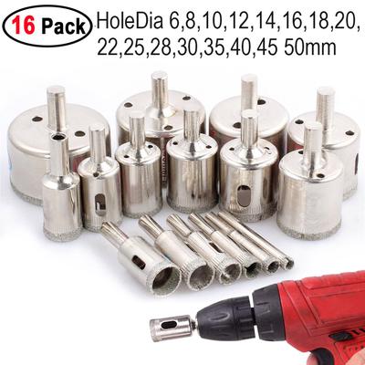 13PC Revêtement Titane Haute Vitesse Acier 1//4/" HEX Shank Twist Drill Bit Set for Metal Outil Électrique